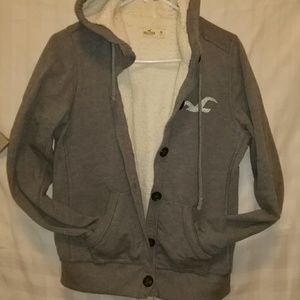 Sherpa lined hoodie